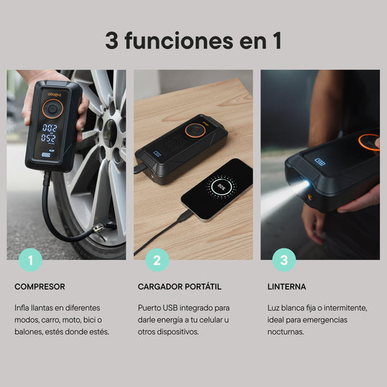 Compresor de Aire Portátil